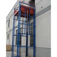 河南新鄉導軌貨梯圖片展示河南宏歌機電