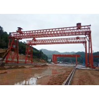 山東亞泰MGHE雙梁門式起重機(jī)施工現(xiàn)場