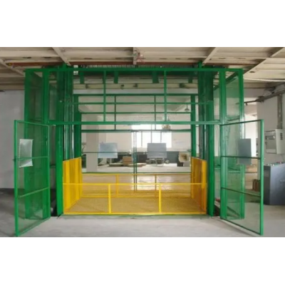 河南生產(chǎn)導(dǎo)軌貨梯圖片展示康尼克機(jī)