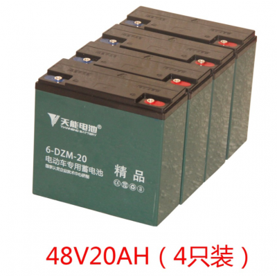 河南四只裝的天能電池，電動平車專