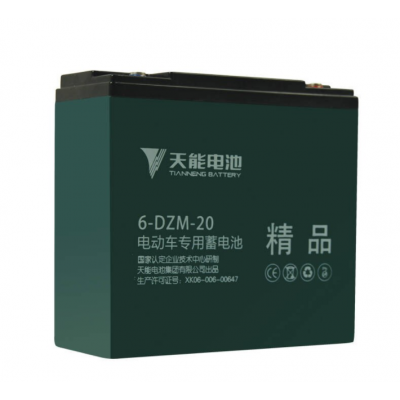 河南天能電池，電動平車專用電池-鄭