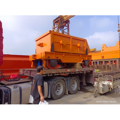 廢鋼車 260T濰坊特鋼-法蘭克平車-電