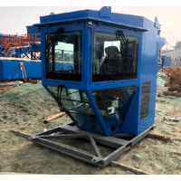 河南建臺電器定制加工藍色起重機駕駛室