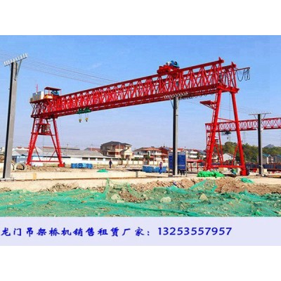 江蘇徐州龍門吊租賃公司160噸雙小車