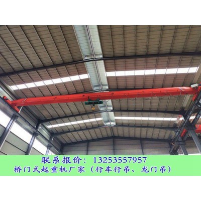 上海行車行吊廠家單梁起重機(jī)供貨業(yè)