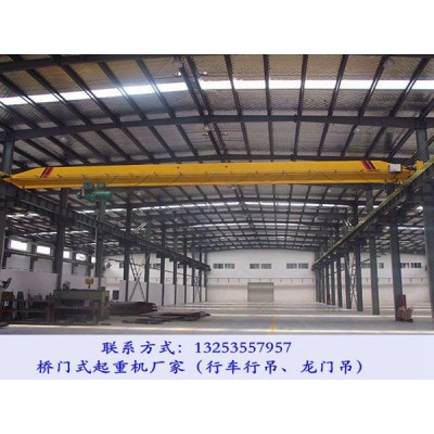 山東東營行車行吊廠家5噸單梁起重機(jī)