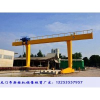 河北衡水龍門吊租賃廠家3噸-16米偏掛門式起重機