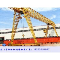 廣東肇慶龍門吊租賃公司25噸門式起重機功率問題