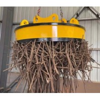 河南恒泰重工電磁吸盤使用中-河南恒泰重工集團股份有限公司