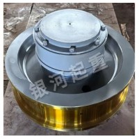 河南銀河雙梁起重車輪組發貨啦-河南銀河雙梁起重卷筒