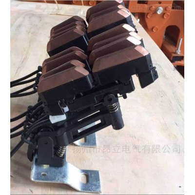 行車無接縫安全滑觸線集電器,中間供