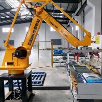 機器人自動碼垛設備有機肥堆垛機械手